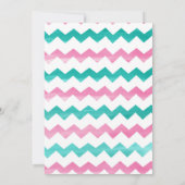 Uitnodiging voor het bakken van verjaardagen (Achterkant)