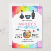 Uitnodiging voor het beschilderen van aardewerk (Voorkant)