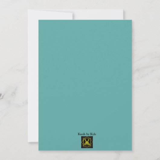 Uitnodiging voor het Betoverde Bos (Achterkant)