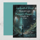 Uitnodiging voor het Betoverde Bos (Voorkant / Achterkant)