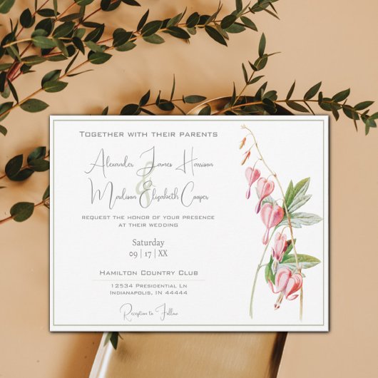 Uitnodiging voor het Bloedende Harten Huwelijk