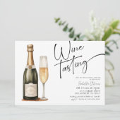 Uitnodiging voor het branden van koffie uit de wij (Staand voorkant)