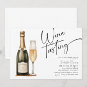 Uitnodiging voor het branden van koffie uit de wij (Voorkant / Achterkant)