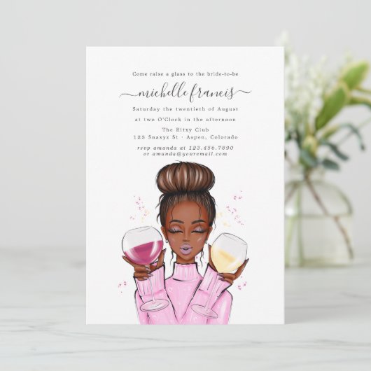 Uitnodiging voor het branden van koffie uit de wij (Staand voorkant)