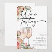 Uitnodiging voor het branden van koffie uit de wij (Voorkant / Achterkant)