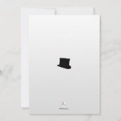 uitnodiging voor het cabaret (Achterkant)