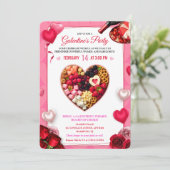 Uitnodiging voor het Charcuterie Board van Galenti (Staand voorkant)