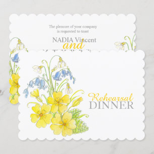 Uitnodiging voor het diner van de voorjaarsoefenin