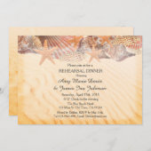 Uitnodiging voor het diner voor de repetitie van h (Voorkant / Achterkant)