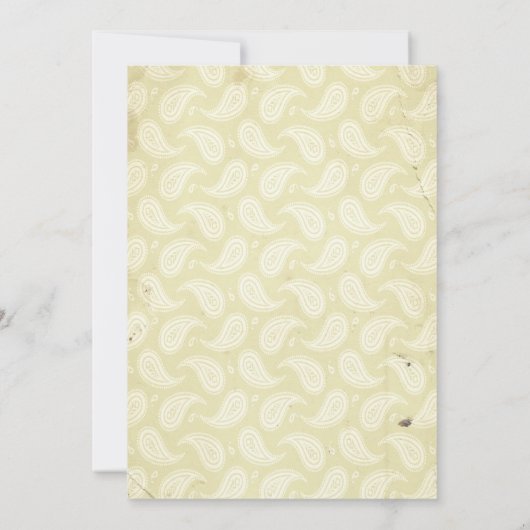 uitnodiging voor het diner voor de repetitie van z (Achterkant)