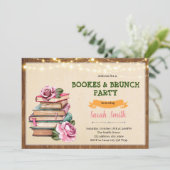 Uitnodiging voor het douche van de Stedenboekje (Staand voorkant)