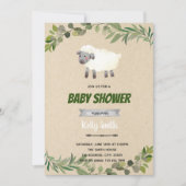 Uitnodiging voor het douchen (Voorkant)