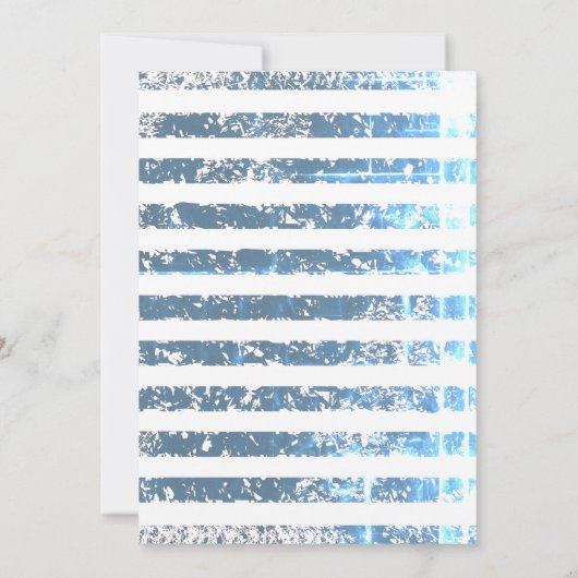 Uitnodiging voor het douchen van Narwhal (Achterkant)