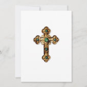 Uitnodiging voor het eerst Gold Cross van de Geme (Voorkant)