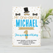 Uitnodiging voor het eerste verpartyfeest van Mijn (Staand voorkant)