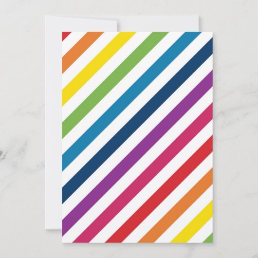 Uitnodiging voor het einde van het schoolfeest, zo (Achterkant)