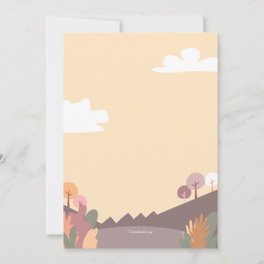 Uitnodiging voor het Eindexamenfeest voor Jongens (Achterkant)