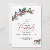 Uitnodiging voor het Elegant Lessons and Carols-pr (Voorkant)