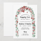 Uitnodiging voor het Elopement - Happily Ever Afte (Voorkant / Achterkant)
