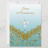 Uitnodiging voor het feest van de Eerste Communie  (Voorkant)
