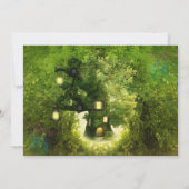 Uitnodiging voor het feest van de Vlinderprinses (Achterkant)