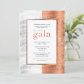 Uitnodiging voor het Fire and Ice Gala (Staand voorkant)