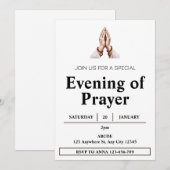 Uitnodiging voor het gebed (Voorkant / Achterkant)