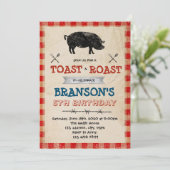 Uitnodiging voor het gieten en gisten (Staand voorkant)