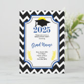 Uitnodiging voor het graduatiefest van de klas van (Staand voorkant)