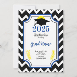 Uitnodiging voor het graduatiefest van de klas van