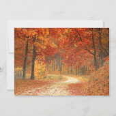 Uitnodiging voor het Herfst Oogstfeest (Achterkant)