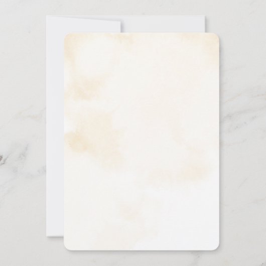 Uitnodiging voor het Herfst Oogstfeest Feest (Achterkant)