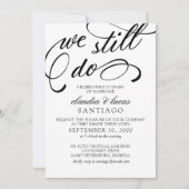 Uitnodiging voor het hernieuwen van geloften (Voorkant)