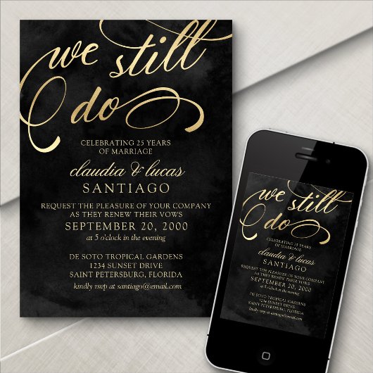 Uitnodiging voor het hernieuwen van geloften