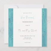 Uitnodiging voor het hernieuwen van geloften met M (Achterkant)