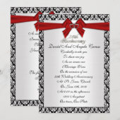 Uitnodiging voor het hernieuwen van huwelijksgelof (Voorkant / Achterkant)