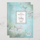 Uitnodiging voor het hernieuwen van huwelijksgelof (Voorkant / Achterkant)