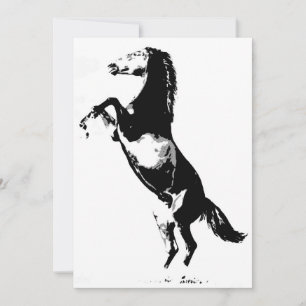 Uitnodiging voor het houden van paarden