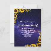 uitnodiging voor het houden van zonnebloemen (Voorkant)