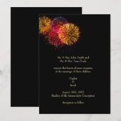 Uitnodiging voor het huwelijk (Voorkant / Achterkant)