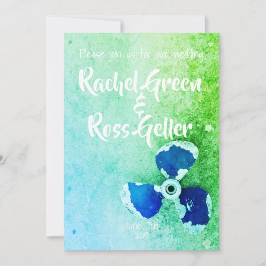  uitnodiging voor het huwelijk (Voorkant)