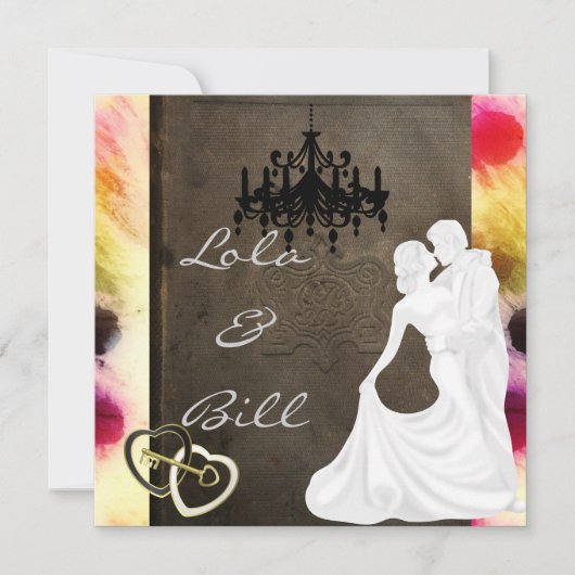 uitnodiging voor het huwelijk (Voorkant)