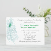 Uitnodiging voor het huwelijk (Staand voorkant)