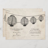 uitnodiging voor het huwelijk (Voorkant / Achterkant)