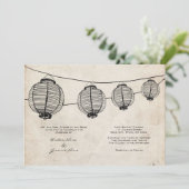 uitnodiging voor het huwelijk (Staand voorkant)