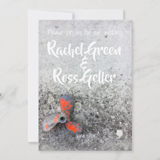  uitnodiging voor het huwelijk (Voorkant)