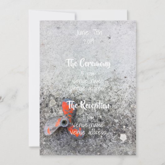  uitnodiging voor het huwelijk (Achterkant)