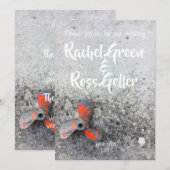  uitnodiging voor het huwelijk (Voorkant / Achterkant)