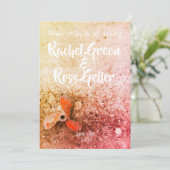 uitnodiging voor het huwelijk (Staand voorkant)