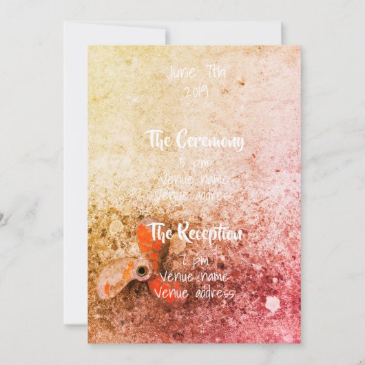 uitnodiging voor het huwelijk (Achterkant)